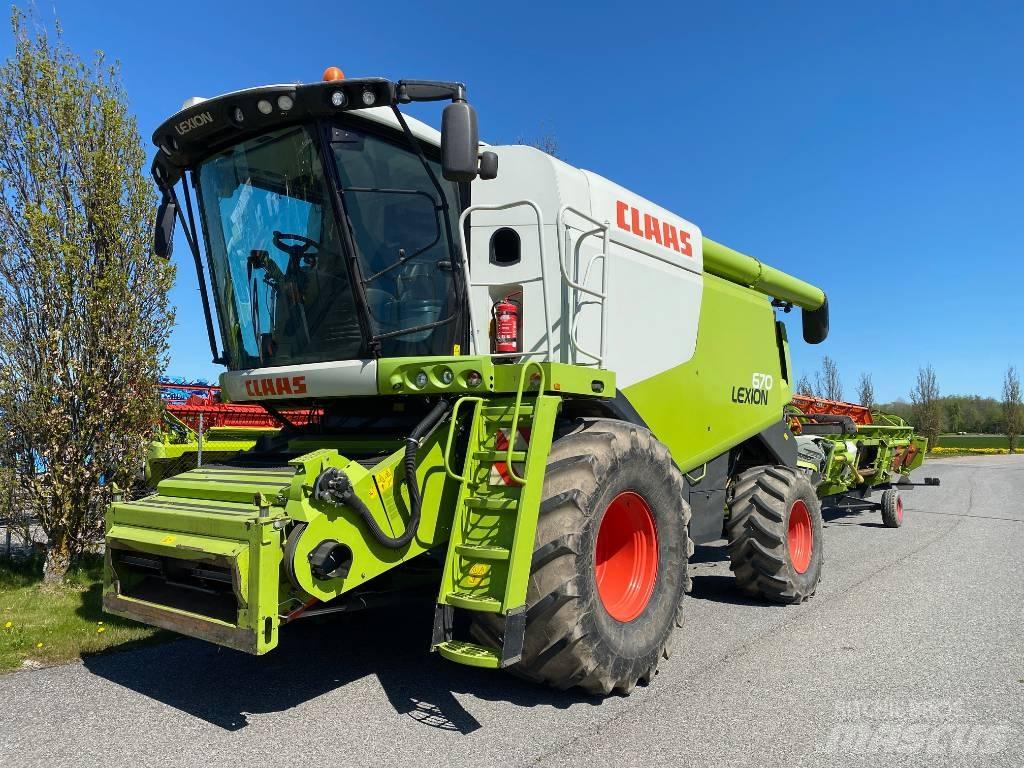 CLAAS Lexion 670 حصادات