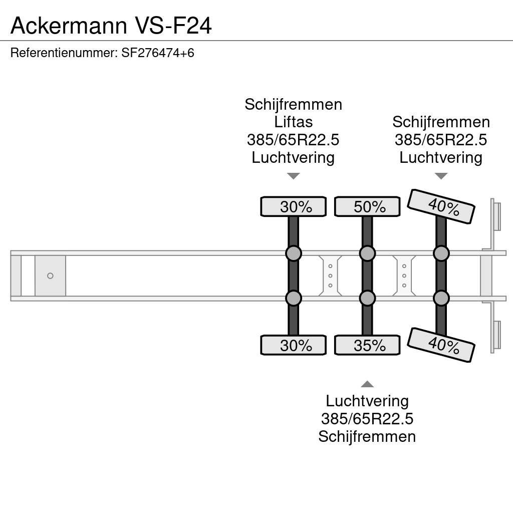 Ackermann VS-F24 نصف مقطورات ذات هيكل صندوقي