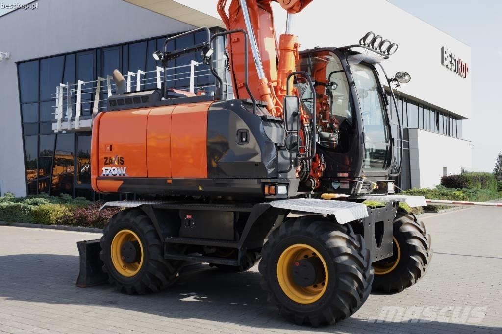 Hitachi ZX 170 W-6 حفارات بعجل