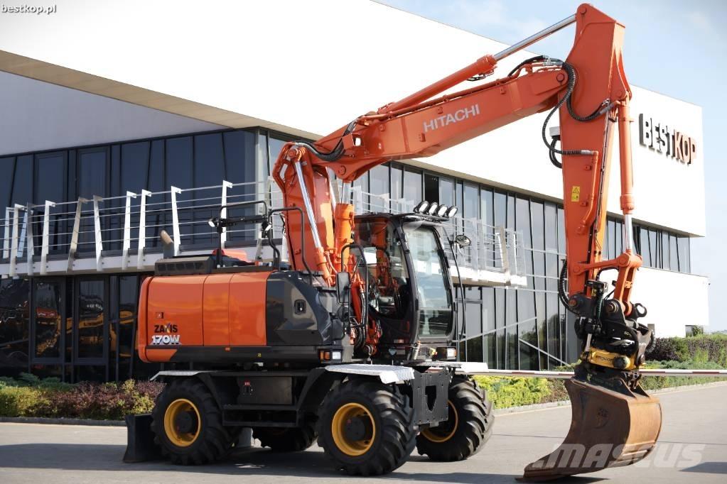Hitachi ZX 170 W-6 حفارات بعجل