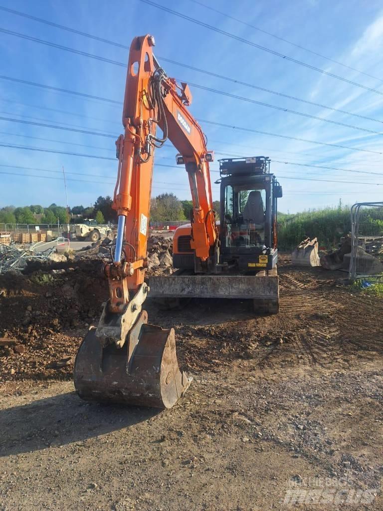 Doosan DX 85 R حفارات وسط 7 طن - 12 طن