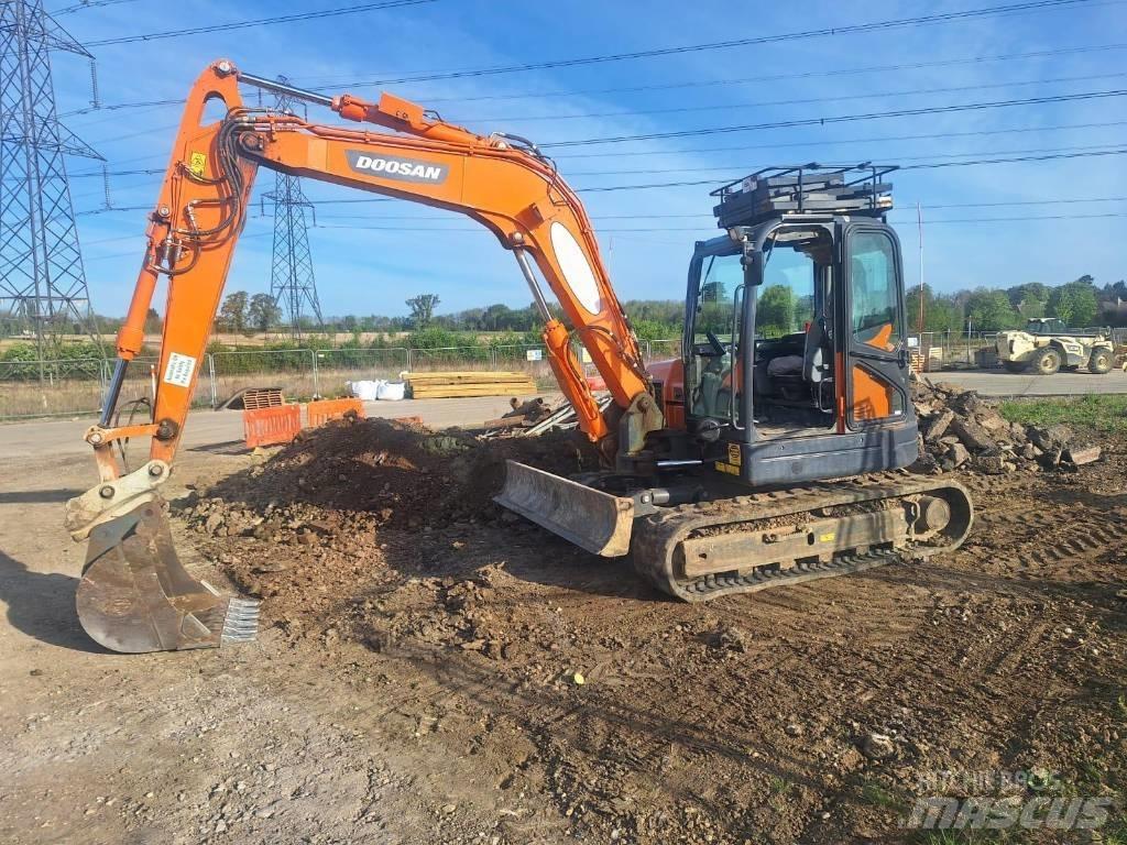 Doosan DX 85 R حفارات وسط 7 طن - 12 طن