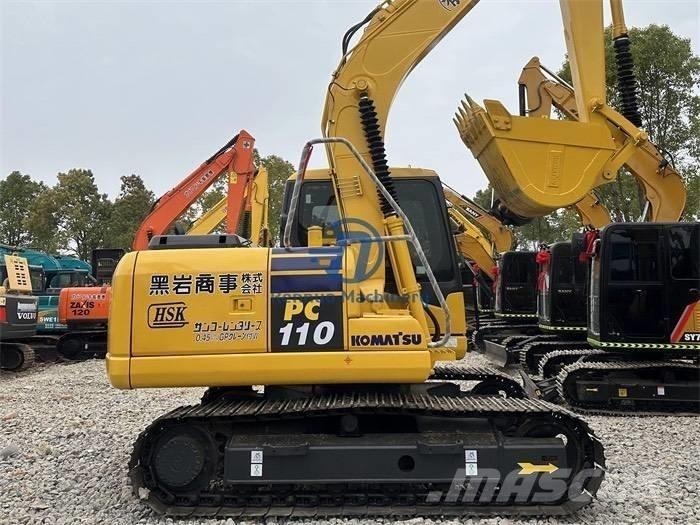 Komatsu PC 110 حفارات زحافة