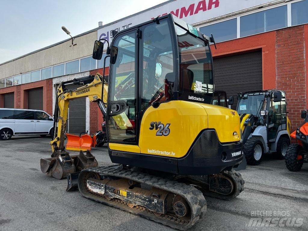 Yanmar SV 26 حفارات صغيرة أقل من 7 طن (حفارات صغيرة)