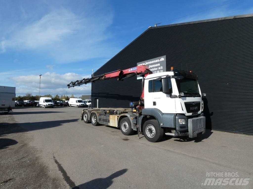 MAN TGS 35.460 شاحنات الرافعات