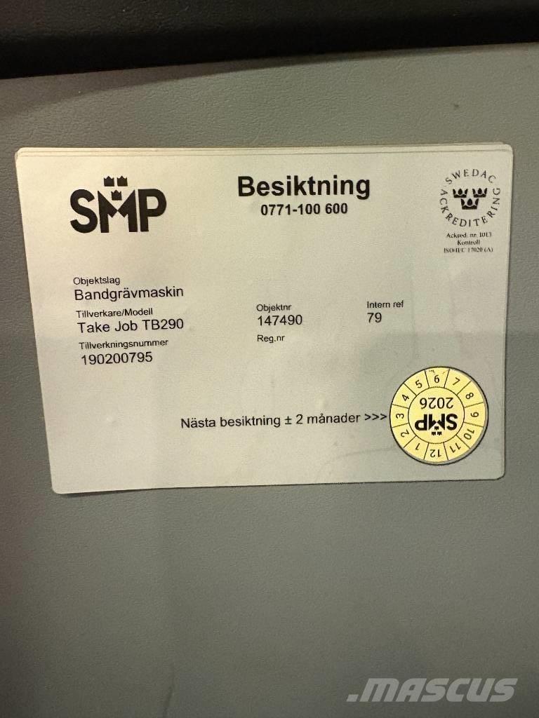 Takeuchi TB290 حفارات وسط 7 طن - 12 طن