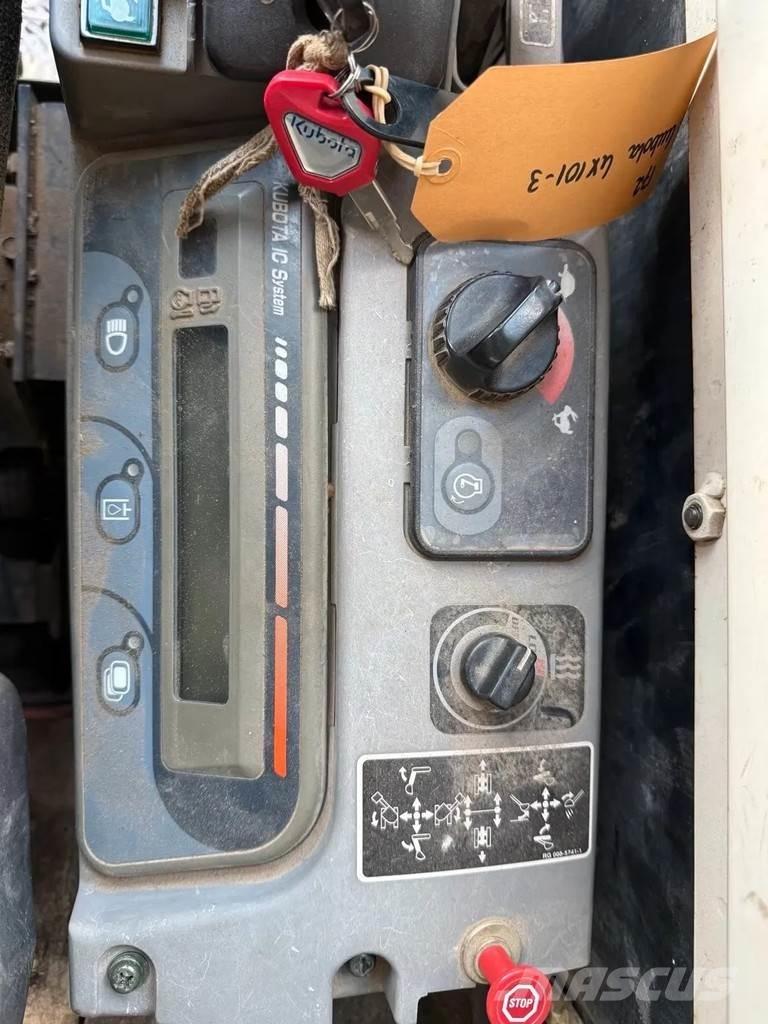 Kubota KX 101-3A حفارات صغيرة أقل من 7 طن (حفارات صغيرة)