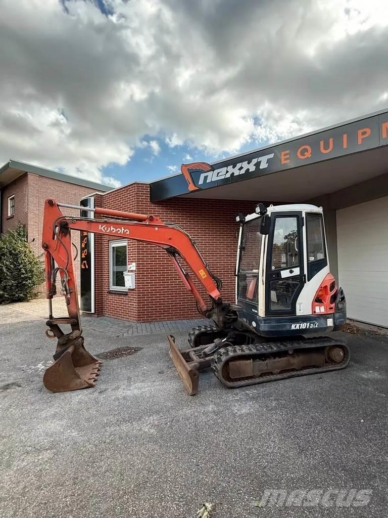 Kubota KX 101-3A حفارات صغيرة أقل من 7 طن (حفارات صغيرة)