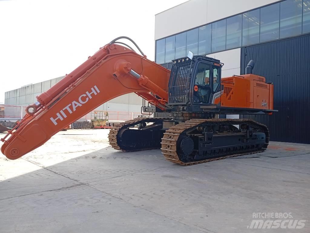 Hitachi ZX 890 LCH-7 حفارات زحافة