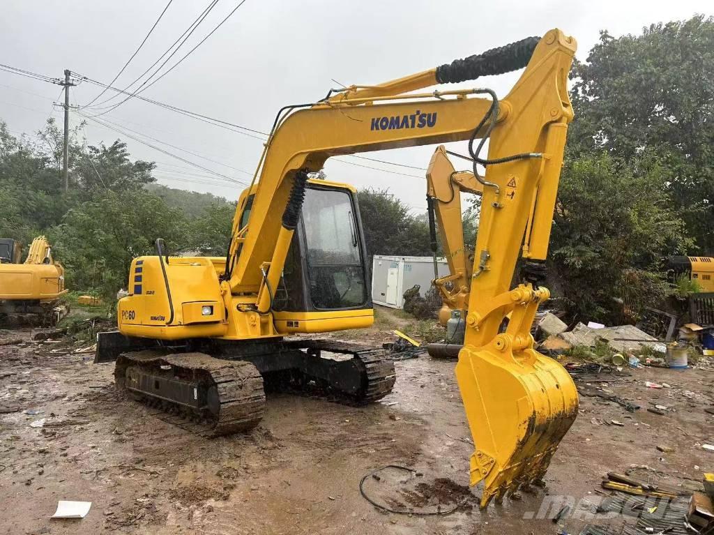 Komatsu PC 60 حفارات صغيرة أقل من 7 طن (حفارات صغيرة)
