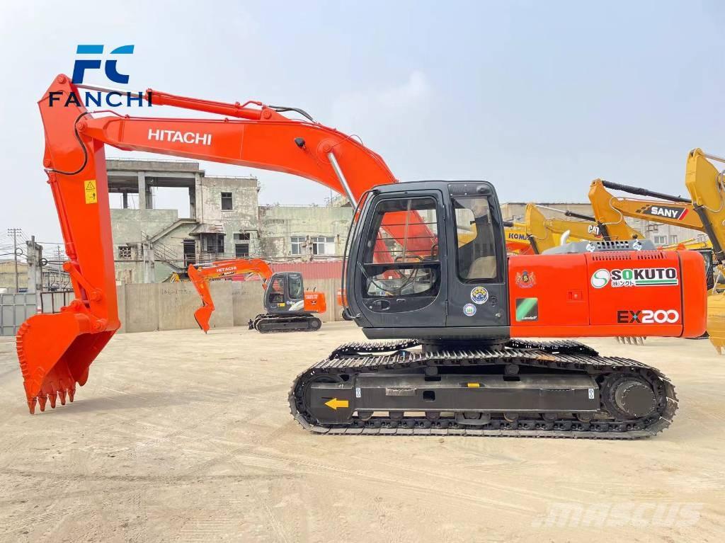 Hitachi EX 200 حفارات زحافة