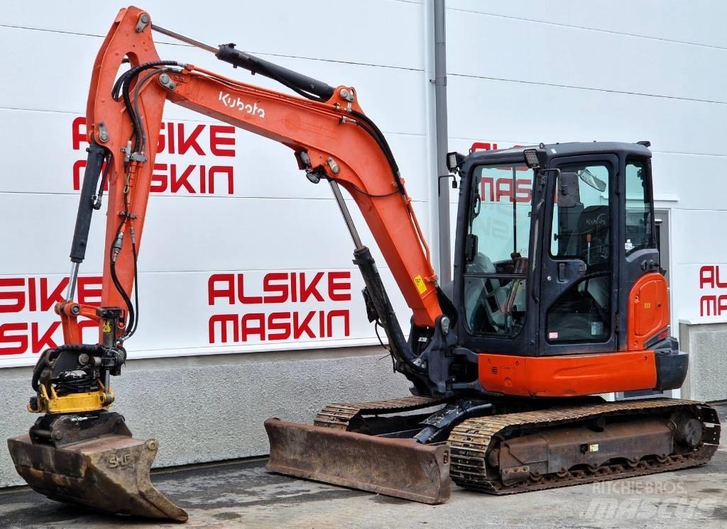 Kubota KX 057-4 حفارات صغيرة أقل من 7 طن (حفارات صغيرة)