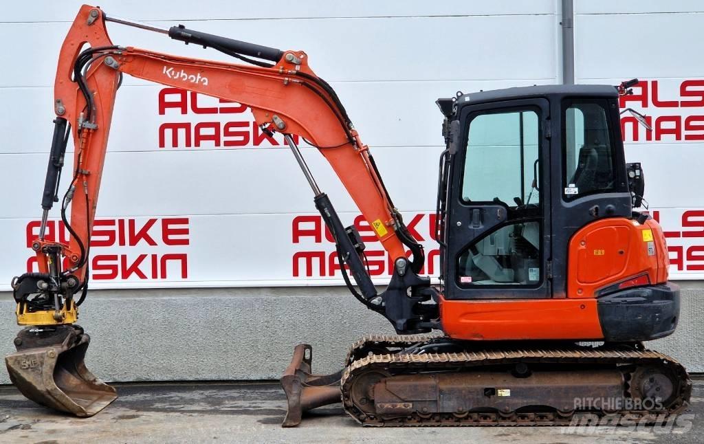 Kubota KX 057-4 حفارات صغيرة أقل من 7 طن (حفارات صغيرة)