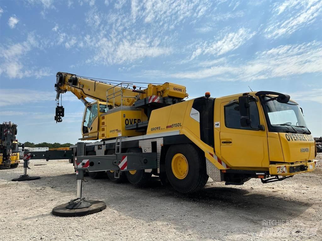 Grove GMK 5150 L رافعات صالحة لكل أنواع الطرق