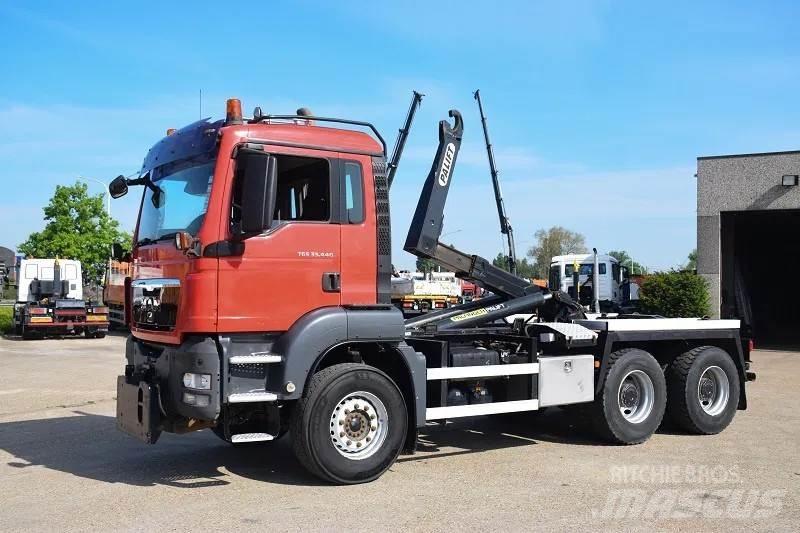MAN TGS 33.440 شاحنات الرافعات الخطافية