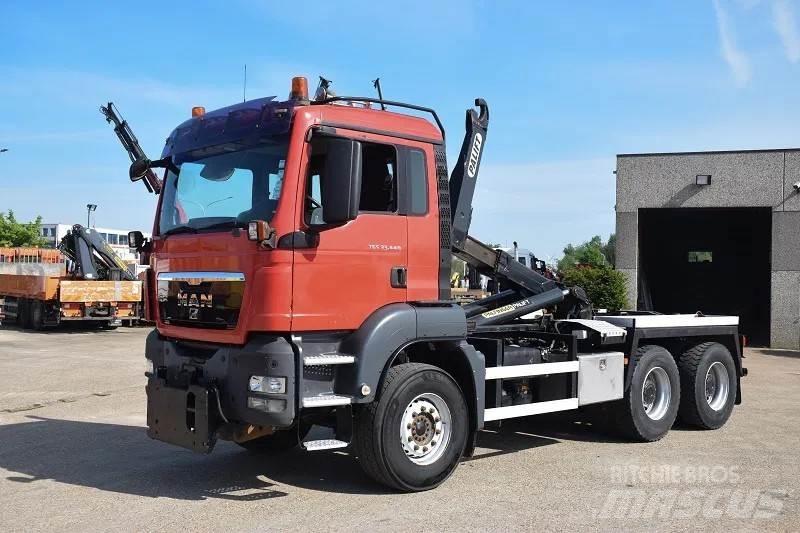 MAN TGS 33.440 شاحنات الرافعات الخطافية