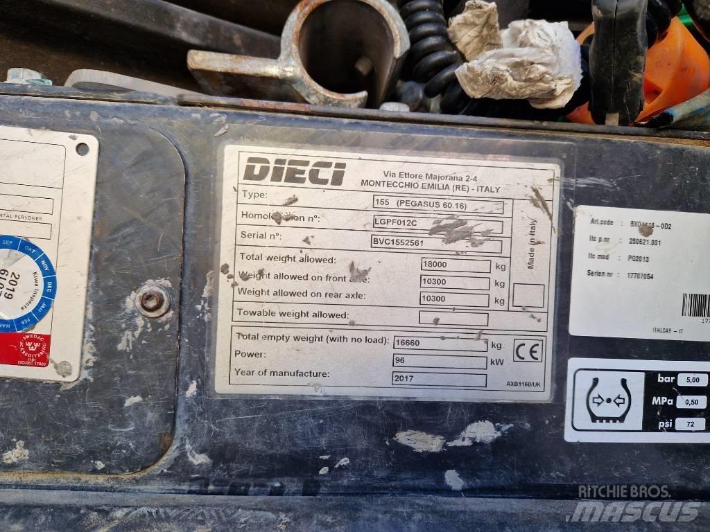 Dieci Pegasus 60.16 مناولات متداخلة
