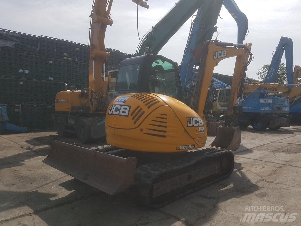 JCB 8085 ZTS حفارات وسط 7 طن - 12 طن