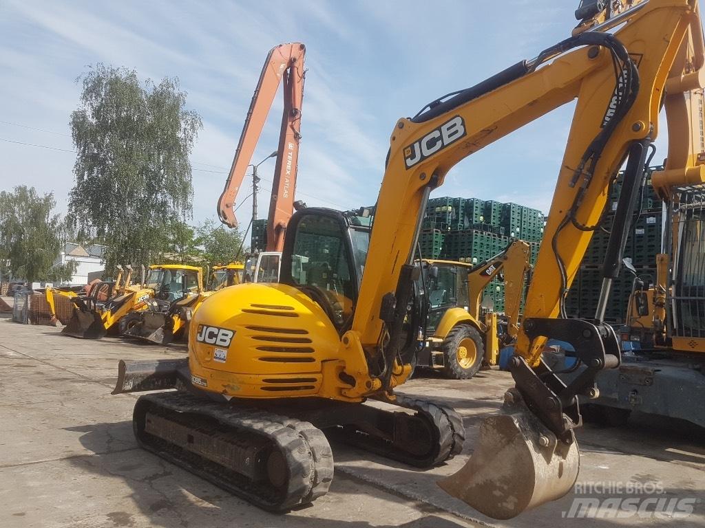 JCB 8085 ZTS حفارات وسط 7 طن - 12 طن