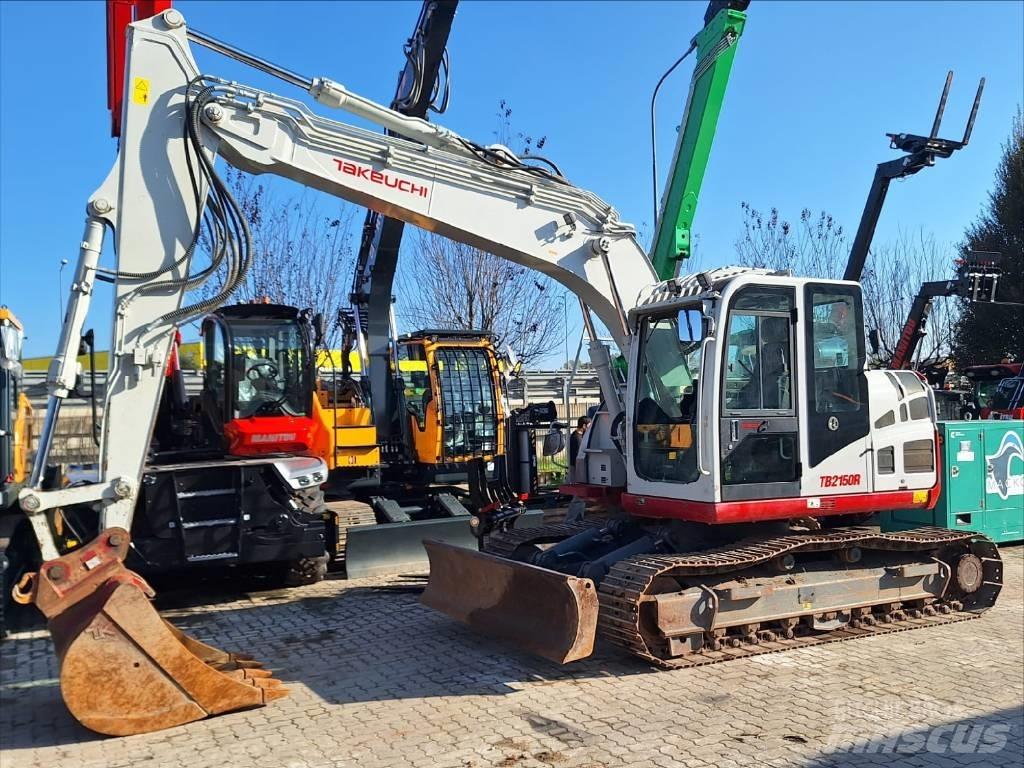 Takeuchi TB 2150 R حفارات زحافة