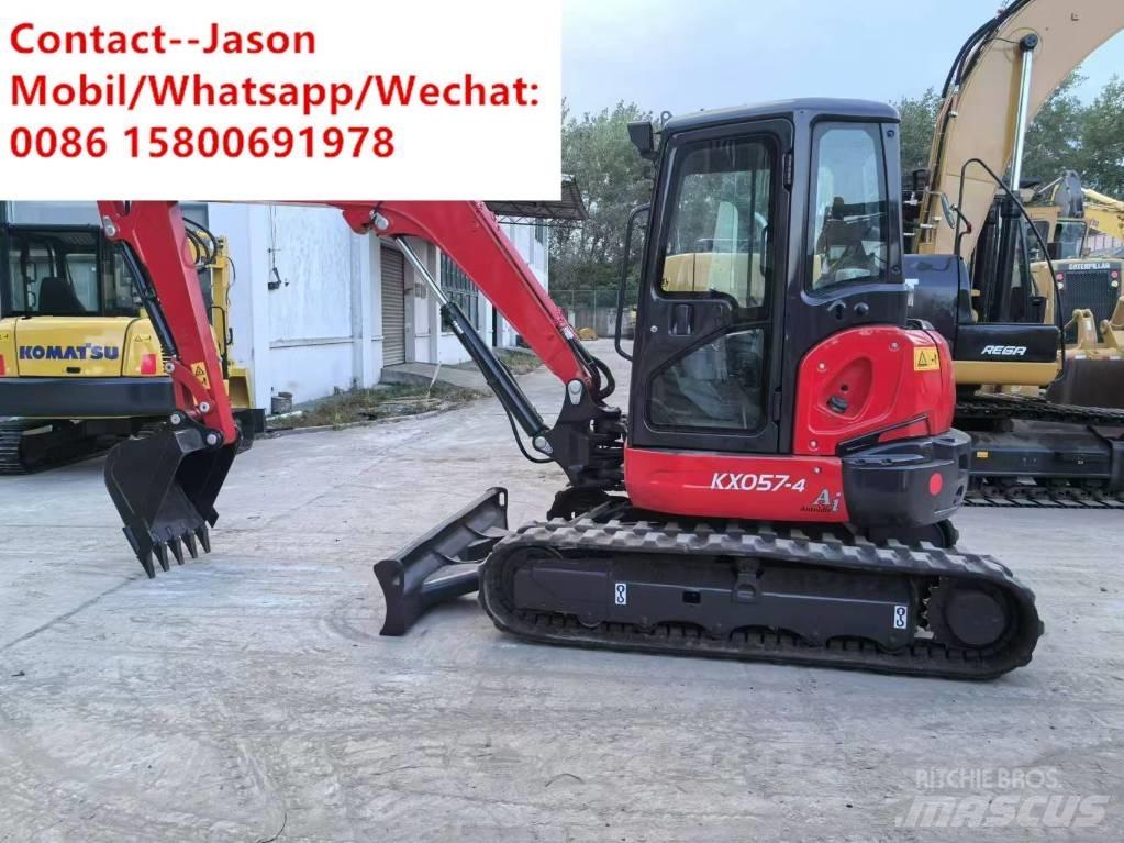 Kubota KX 057-4 حفارات صغيرة أقل من 7 طن (حفارات صغيرة)