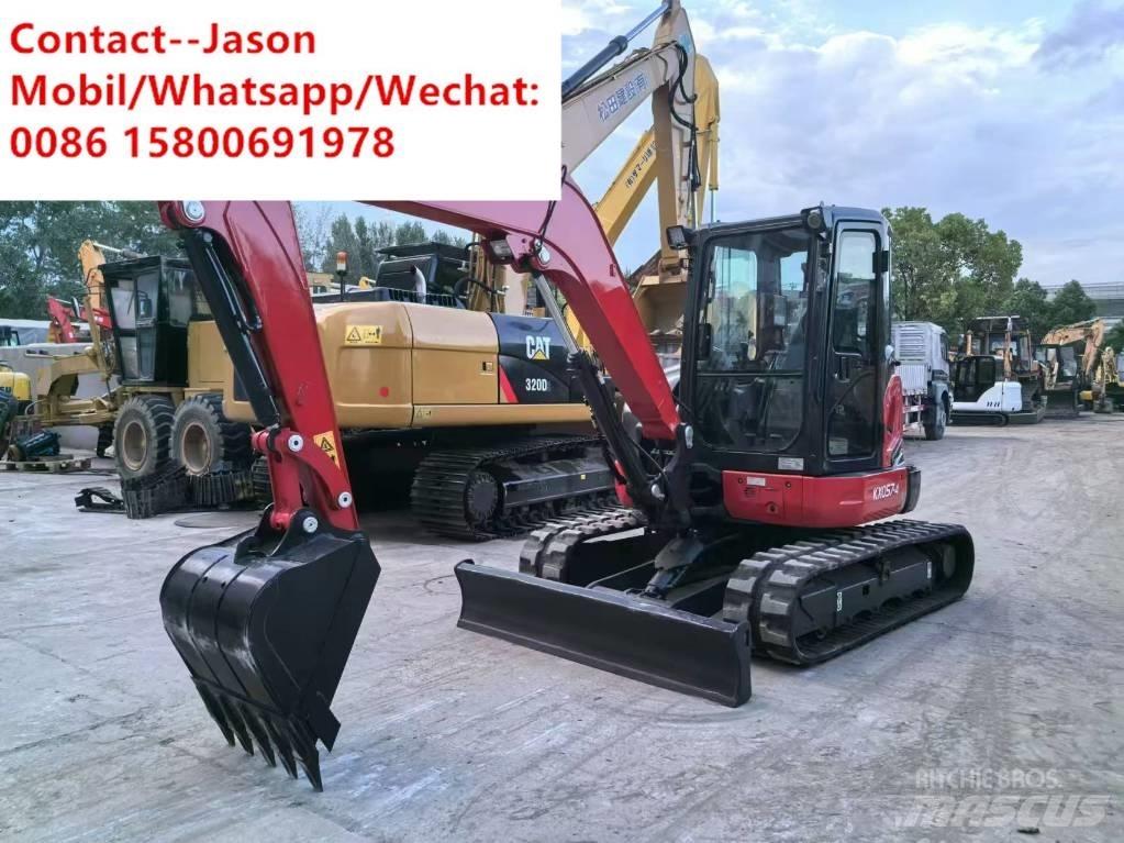 Kubota KX 057-4 حفارات صغيرة أقل من 7 طن (حفارات صغيرة)