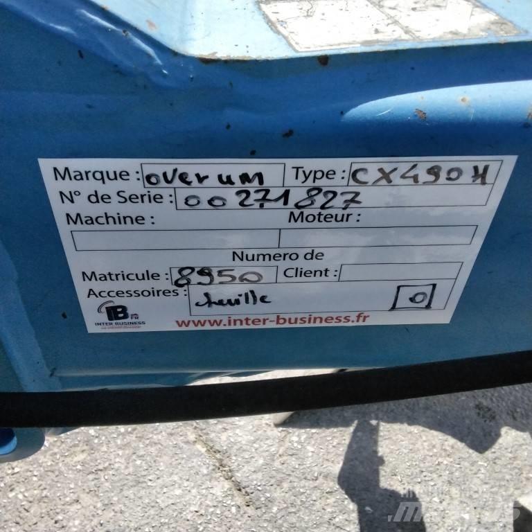 Överum CX 490H محاريث عكسية