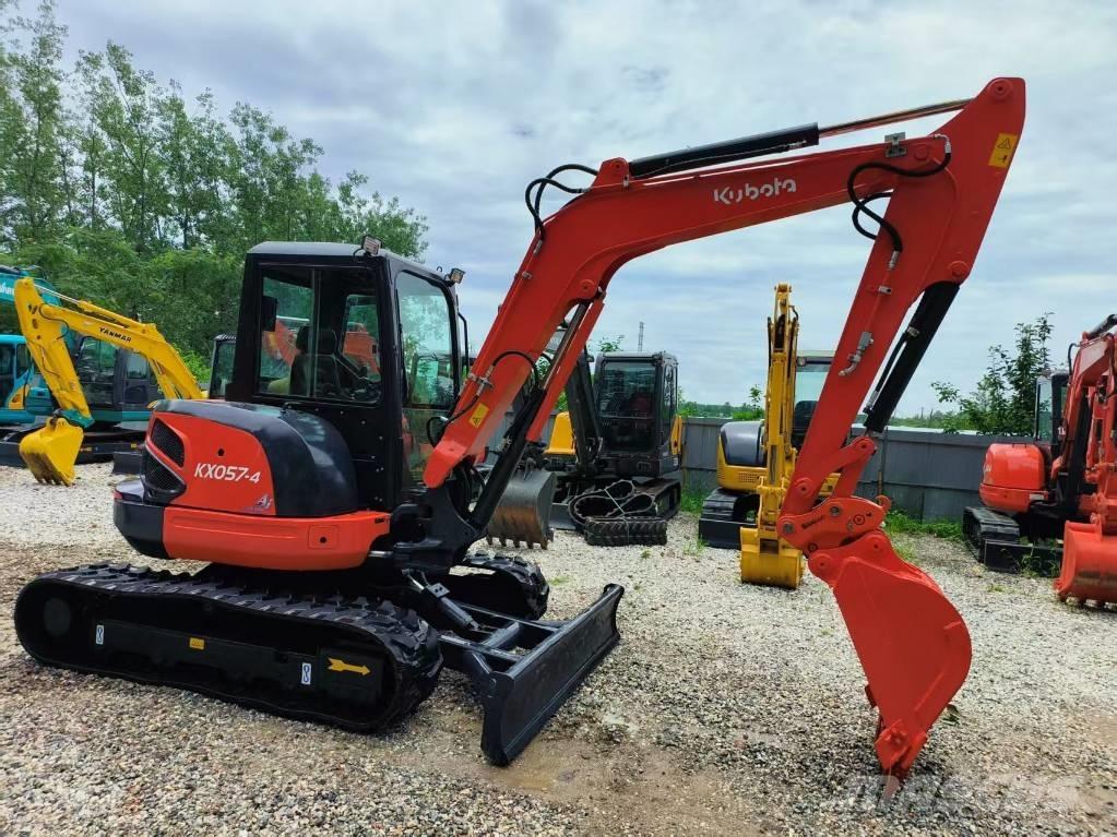 Kubota KX 057-4 حفارات صغيرة أقل من 7 طن (حفارات صغيرة)
