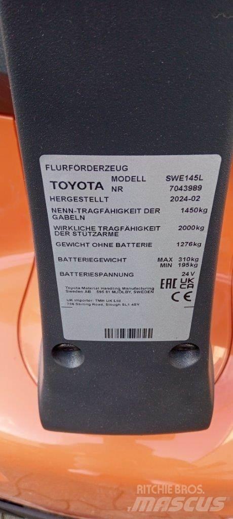 Toyota BT SWE145L معدات التكديس الجوالة