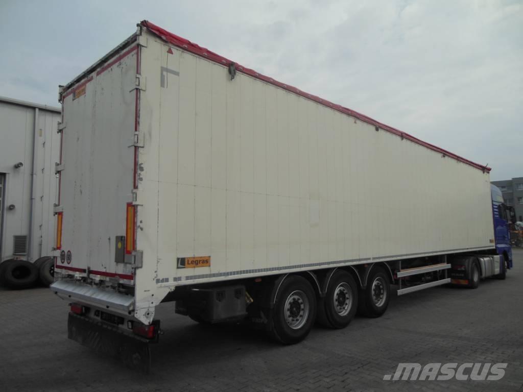 Legras SBS 2220, 95m3 أنصاف المقطورات ذات سطح متحرك