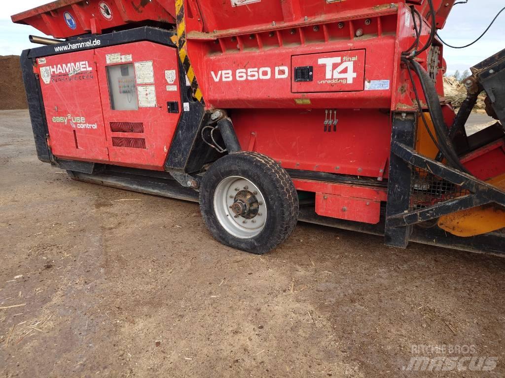 Hammel VB 650 D آلات تمزيق المخلفات
