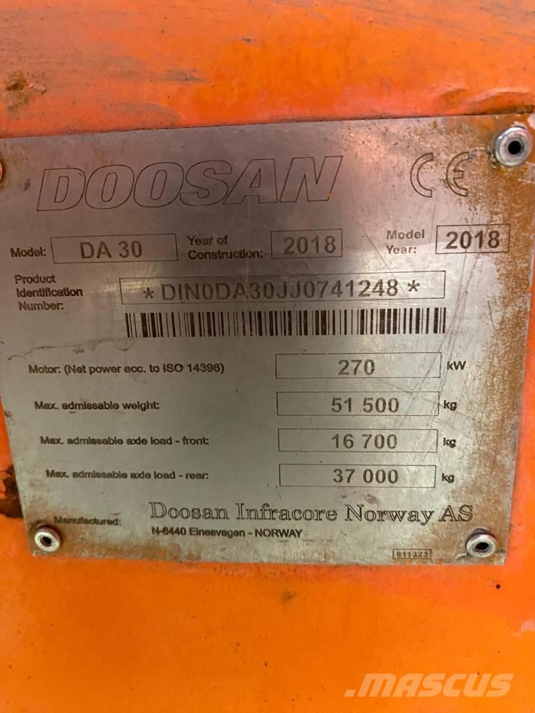 Doosan DA 30 ساحبات مفصلية