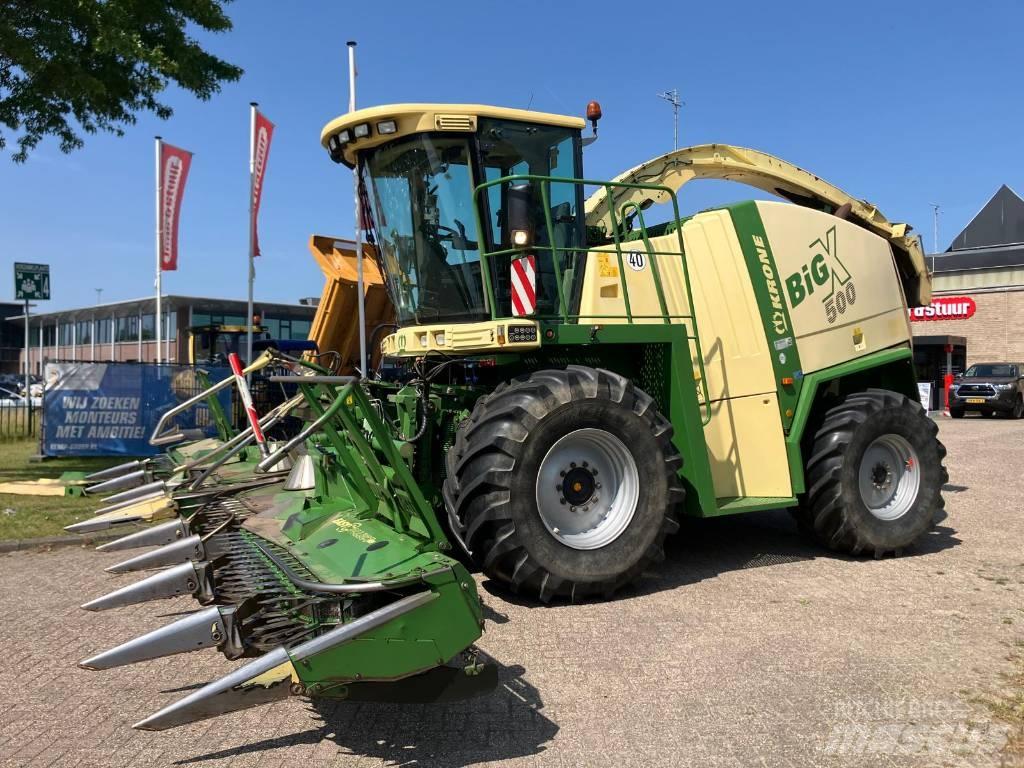 Krone Big X 500 علافات ذاتية الدفع