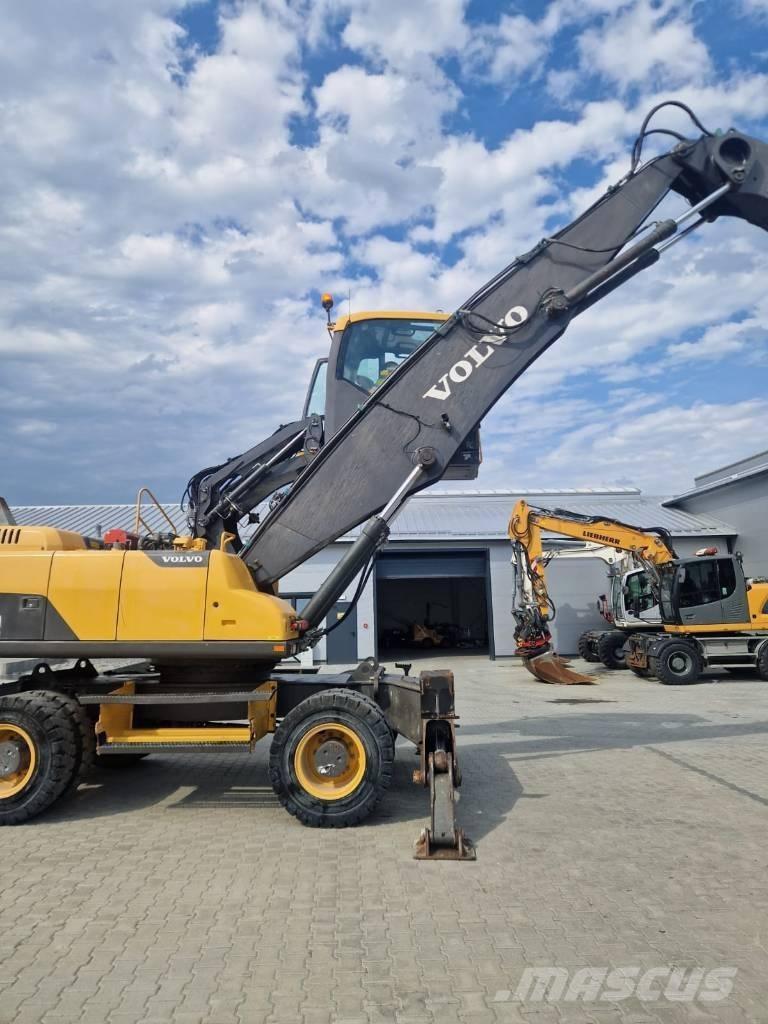 Volvo EW 210 D مناولات المخلفات / مناولات صناعية