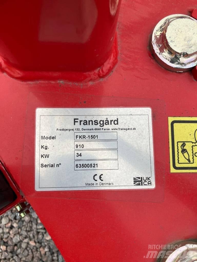 Fransgård FKR1501 جزازات وأغطية المراعي