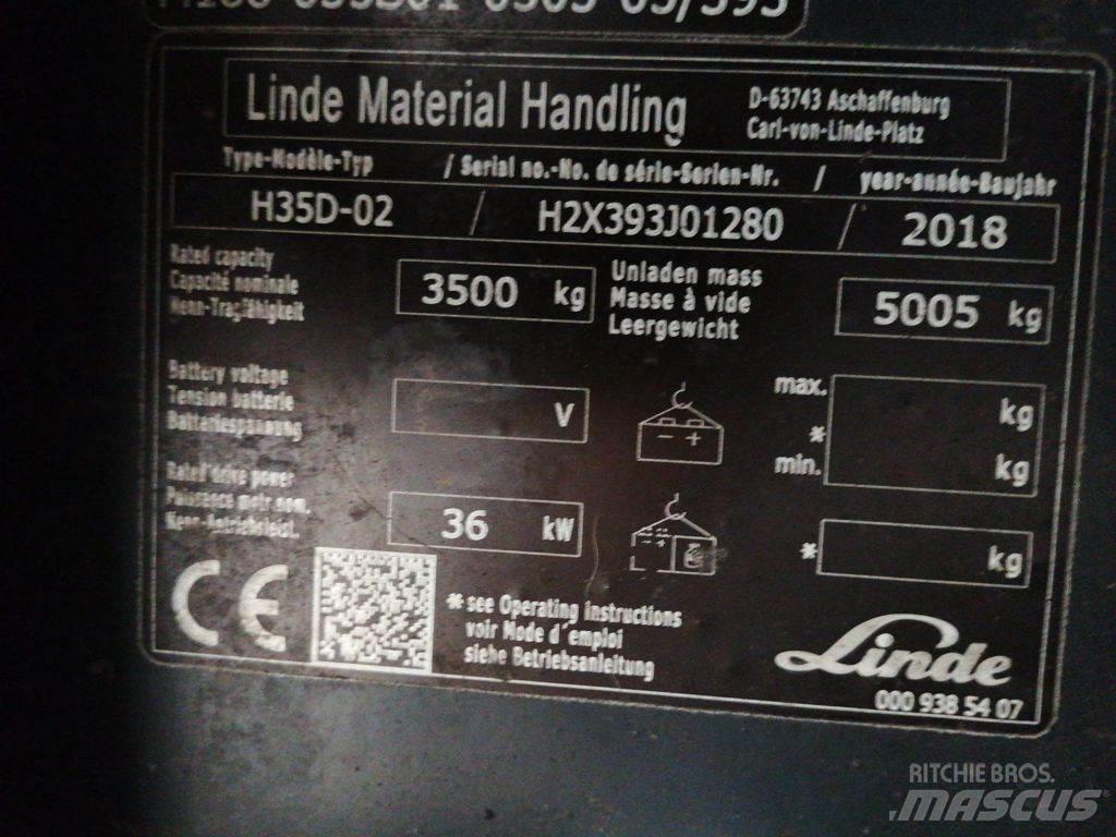 Linde H35D-02 شاحنات الديزل
