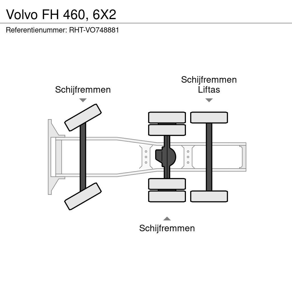 Volvo FH 460, 6X2 وحدات الجر