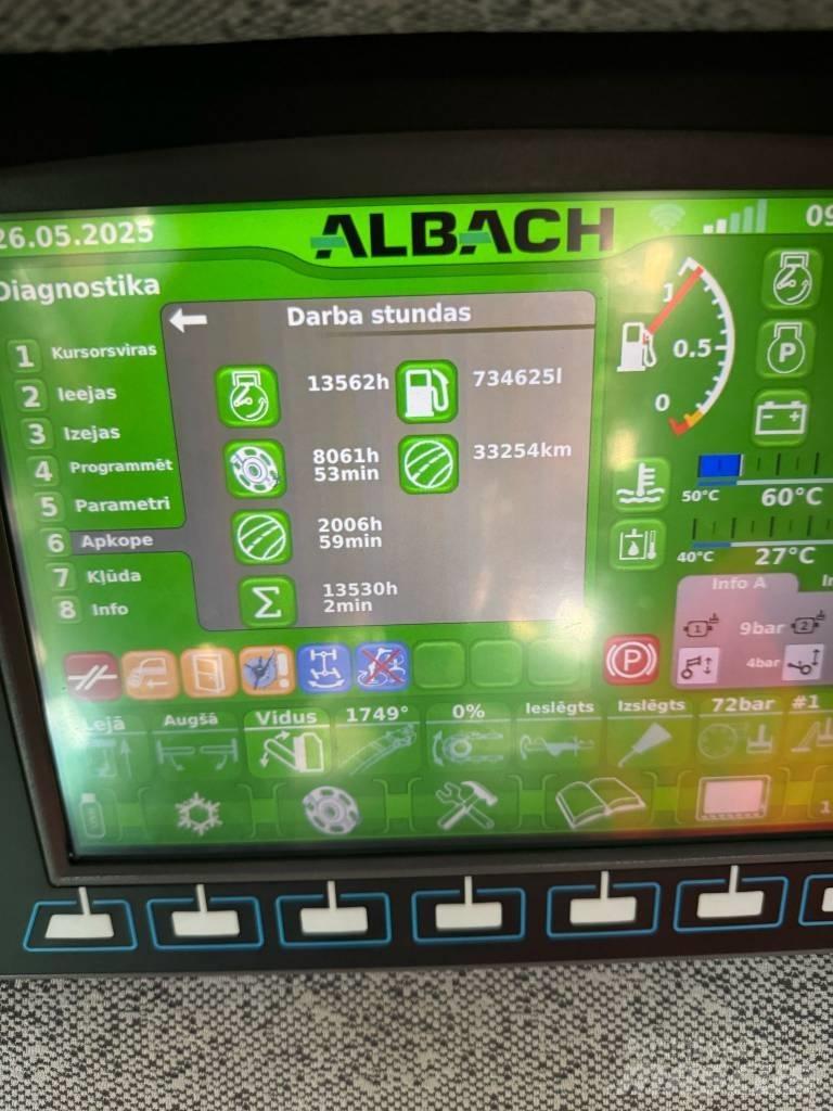 Albach Diamant 2000 ساحبات الأشجار