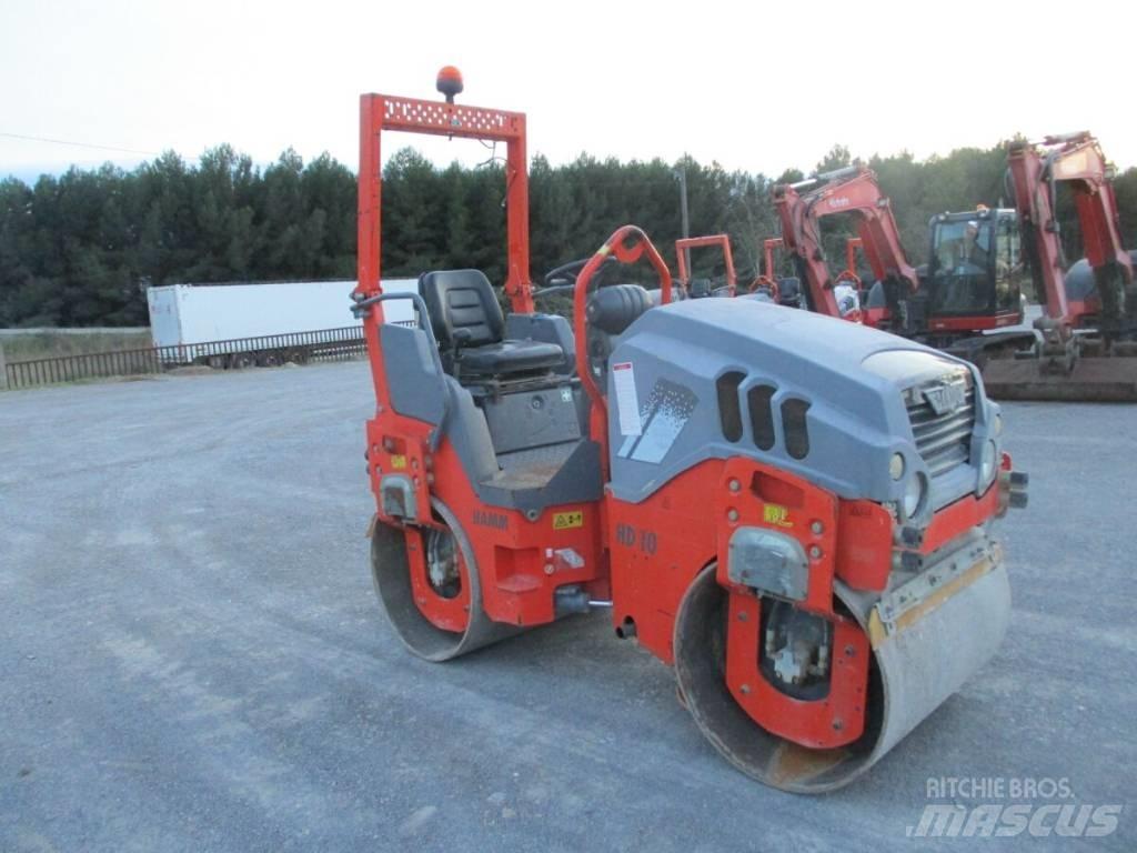Hamm HD 10 VV مداحل ثنائية الاسطوانة