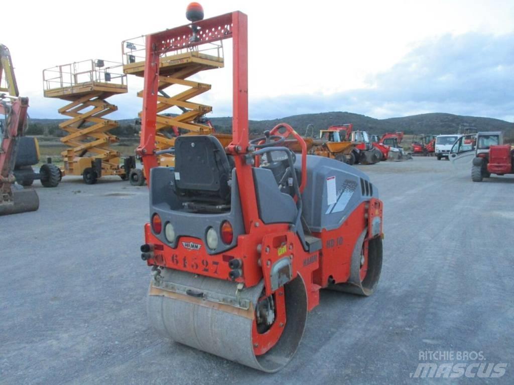 Hamm HD 10 VV مداحل ثنائية الاسطوانة
