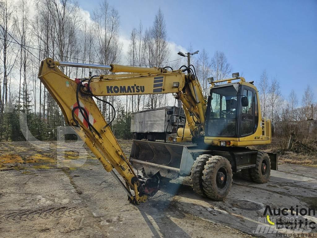 Komatsu PW130ES-6K حفارات بعجل