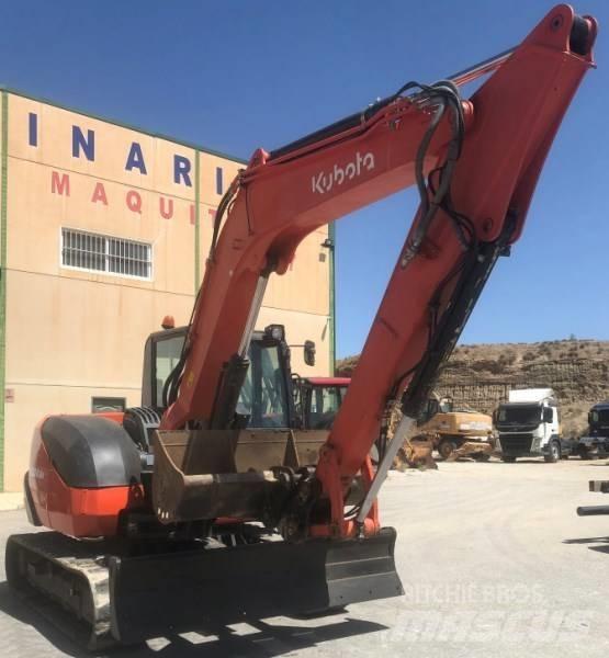 Kubota KX 080-4 حفارات وسط 7 طن - 12 طن