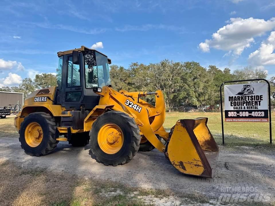 John Deere 324h لوادر بعجل