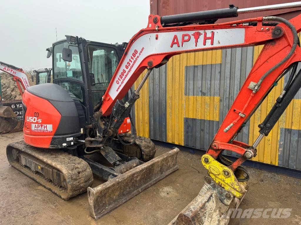 Kubota U 50-5 حفارات صغيرة أقل من 7 طن (حفارات صغيرة)