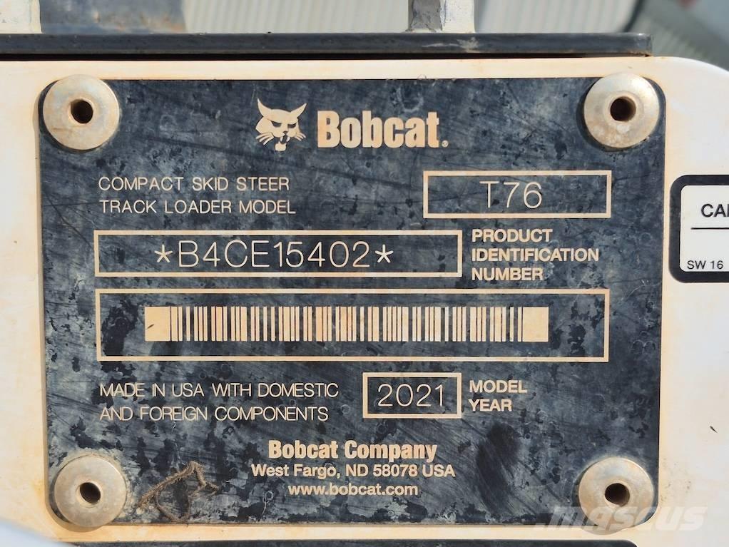 Bobcat T 76 لوادر انزلاقية التوجيه