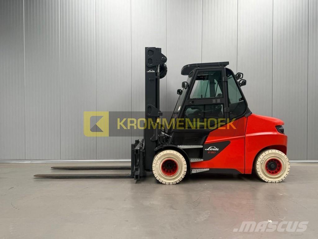 Linde E 80-900 شاحنات ذات رافعات شوكية تعمل بالكهرباء
