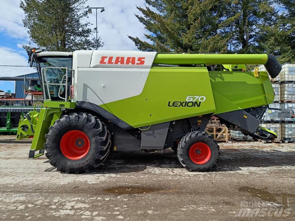 CLAAS Lexion 670 حصادات