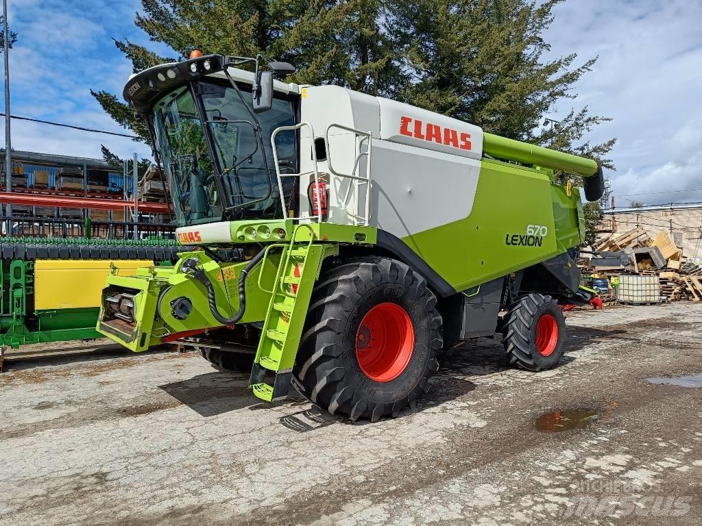 CLAAS Lexion 670 حصادات
