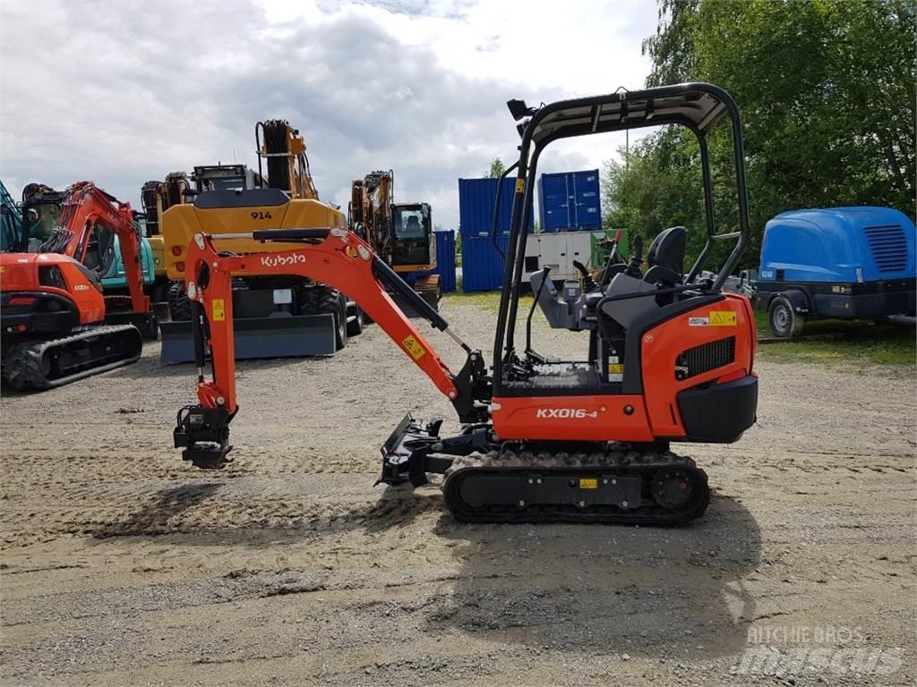 Kubota KX016-4 حفارات صغيرة أقل من 7 طن (حفارات صغيرة)