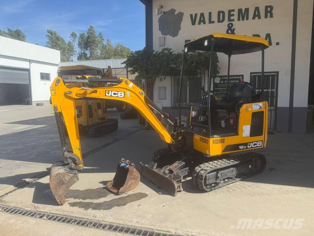 JCB 16 C-1 حفارات صغيرة أقل من 7 طن (حفارات صغيرة)